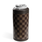 Autumn Checkers - Can Cooler (Slim) z3yfl pedtn