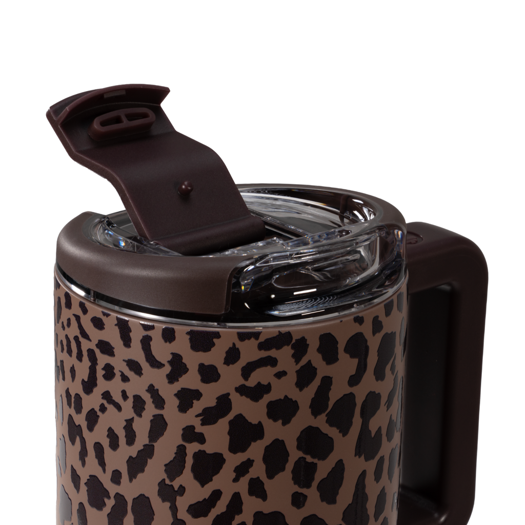 Brown Leopard - Coffee Traveler p29rc 6sjd8
