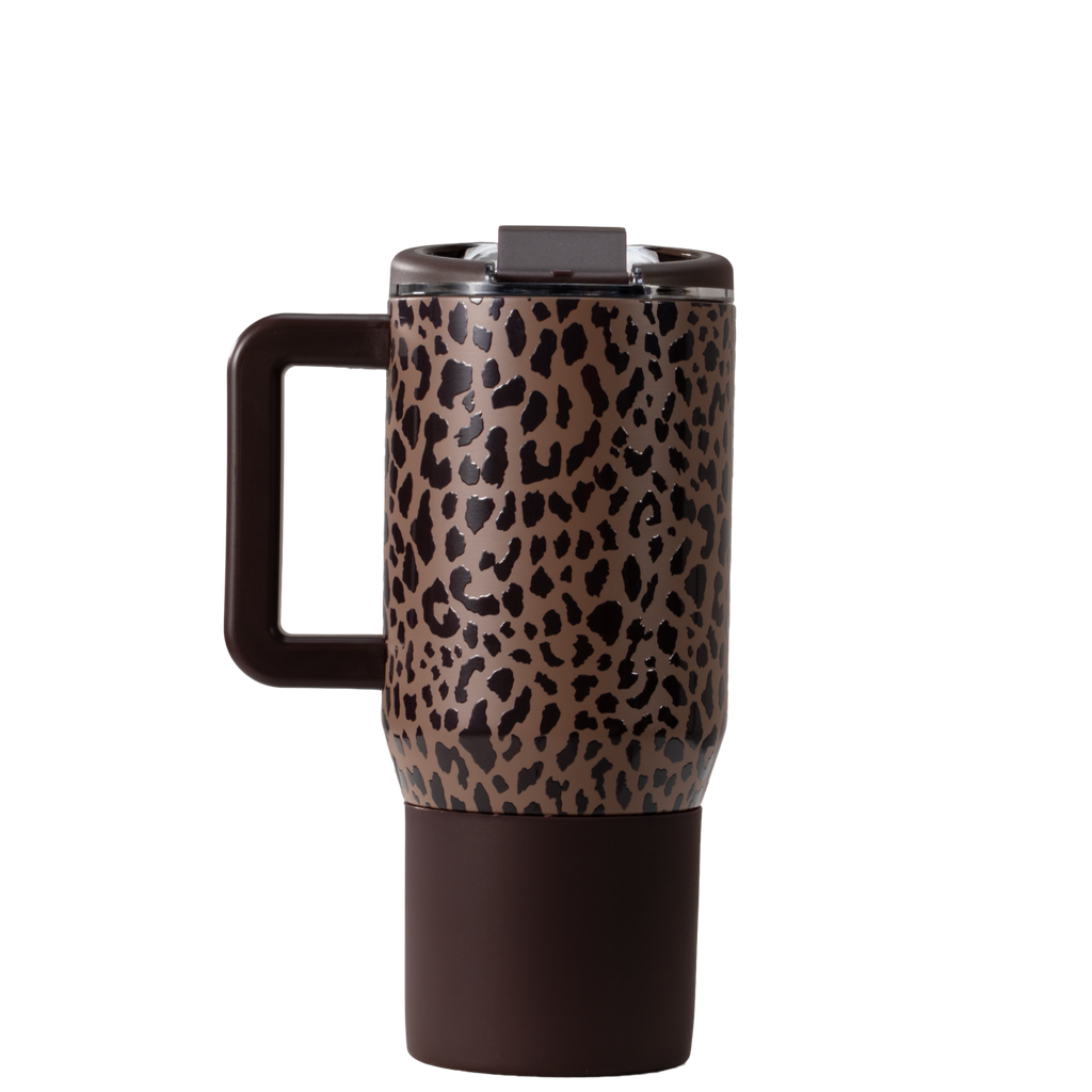 Brown Leopard - Coffee Traveler p29rc 6sjd8