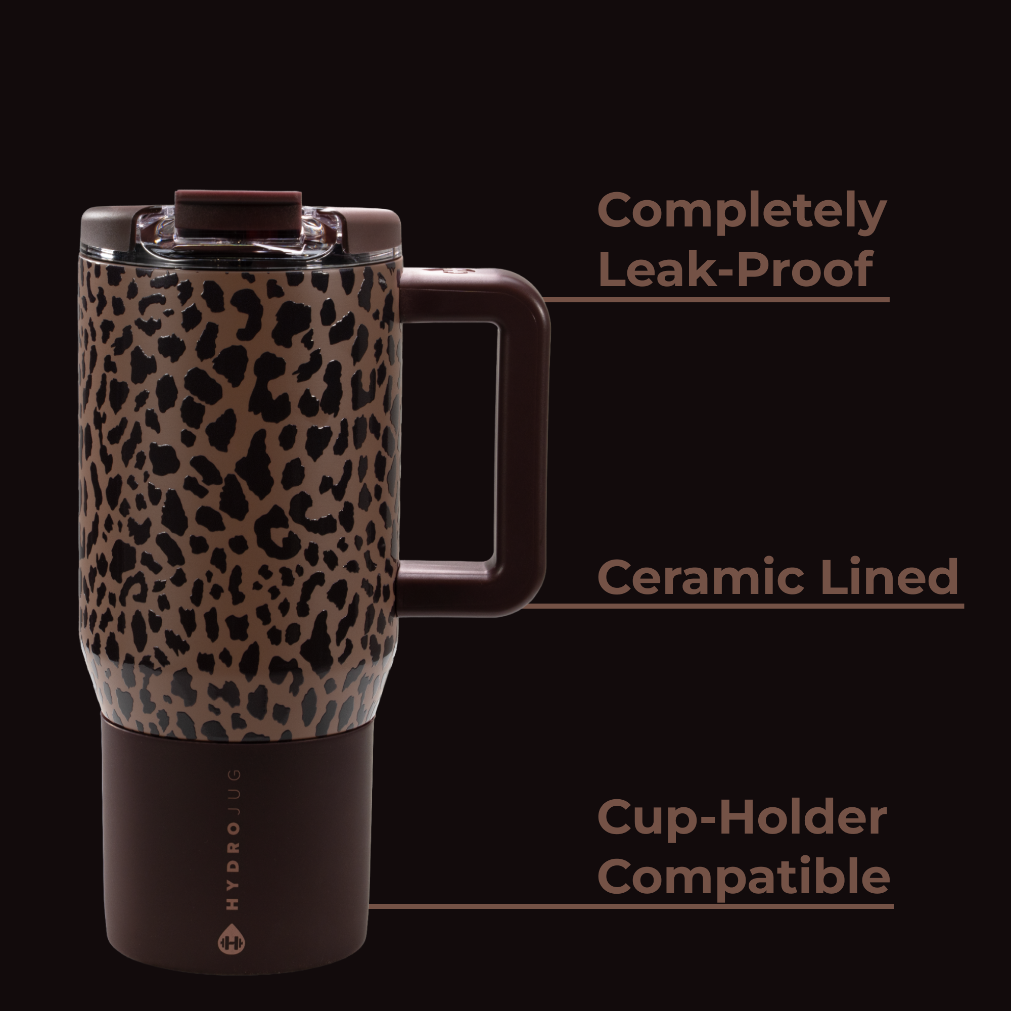 Brown Leopard - Coffee Traveler 9skzr 49yrn
