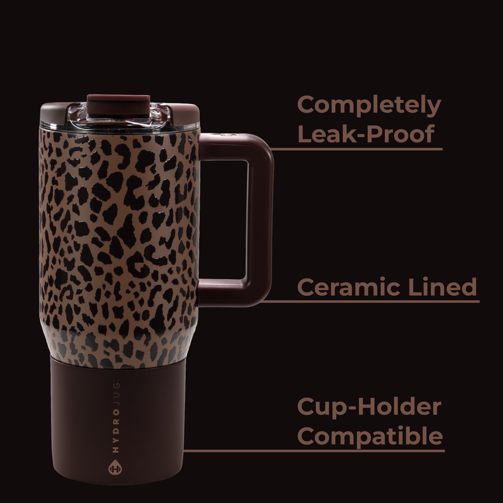 Brown Leopard - Coffee Traveler p29rc 6sjd8