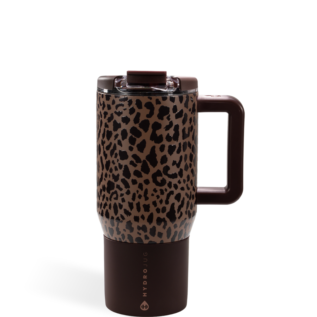 Brown Leopard - Coffee Traveler p29rc 6sjd8
