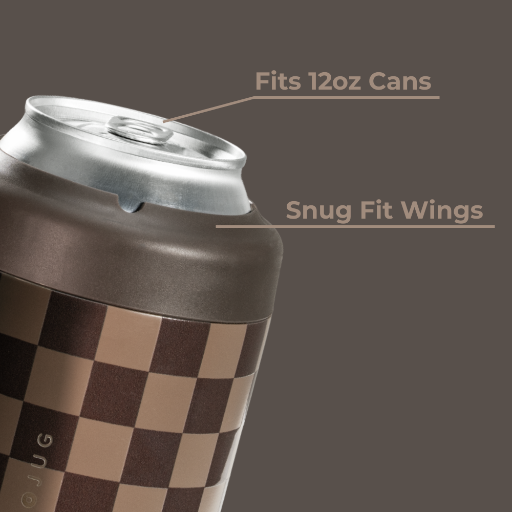 Autumn Checkers - Can Cooler (Standard) luibl gmdjf