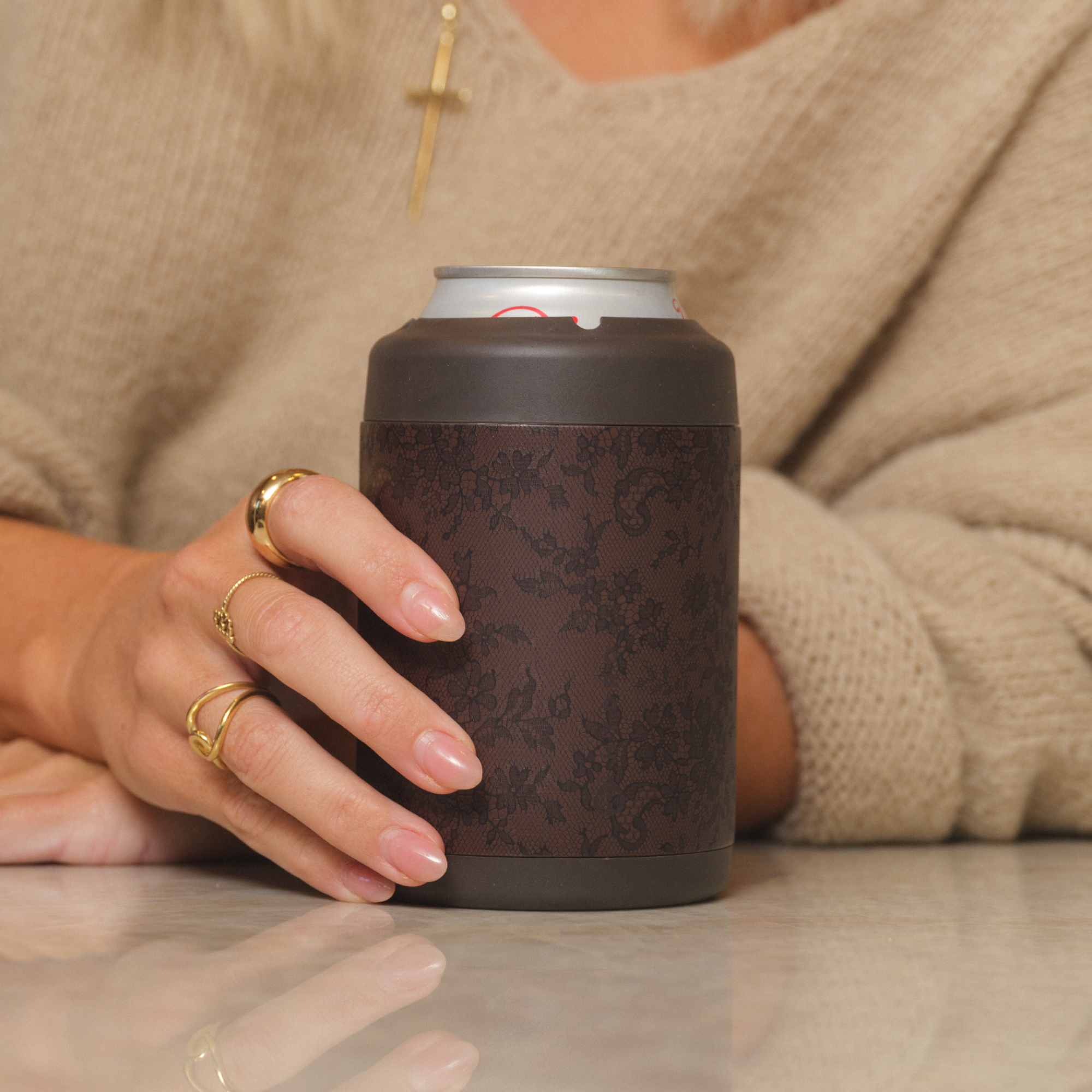 Espresso - Can Cooler (Standard) yc4v8 rb119