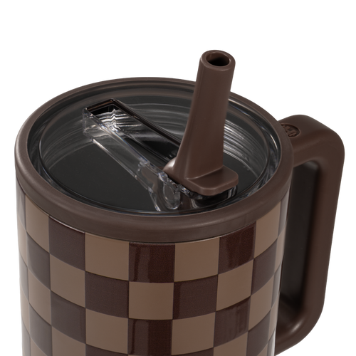 Autumn Checkers - Traveler (32oz) u3dwp zqe3m