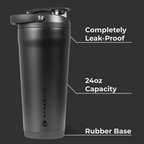 Black - Insulated Shaker (24oz) ff9mt fztb4