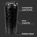 Black Leopard - Insulated Shaker (24oz) km601 2uttw