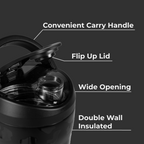 Black Leopard - Insulated Shaker (24oz) km601 2uttw